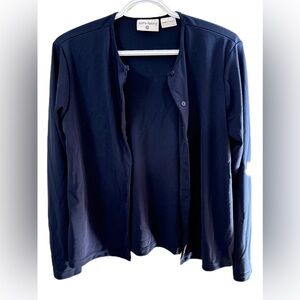 Navy Blue Cardigan